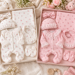 Ensemble 6 Pièces Bébé Fille