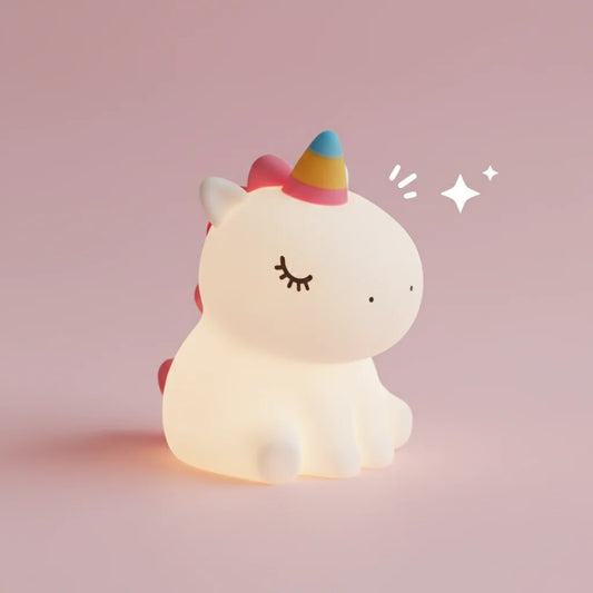 Veilleuse Bébé Fille Petite Licorne