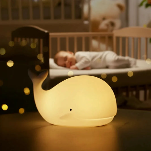 Veilleuse Bébé Petite Baleine