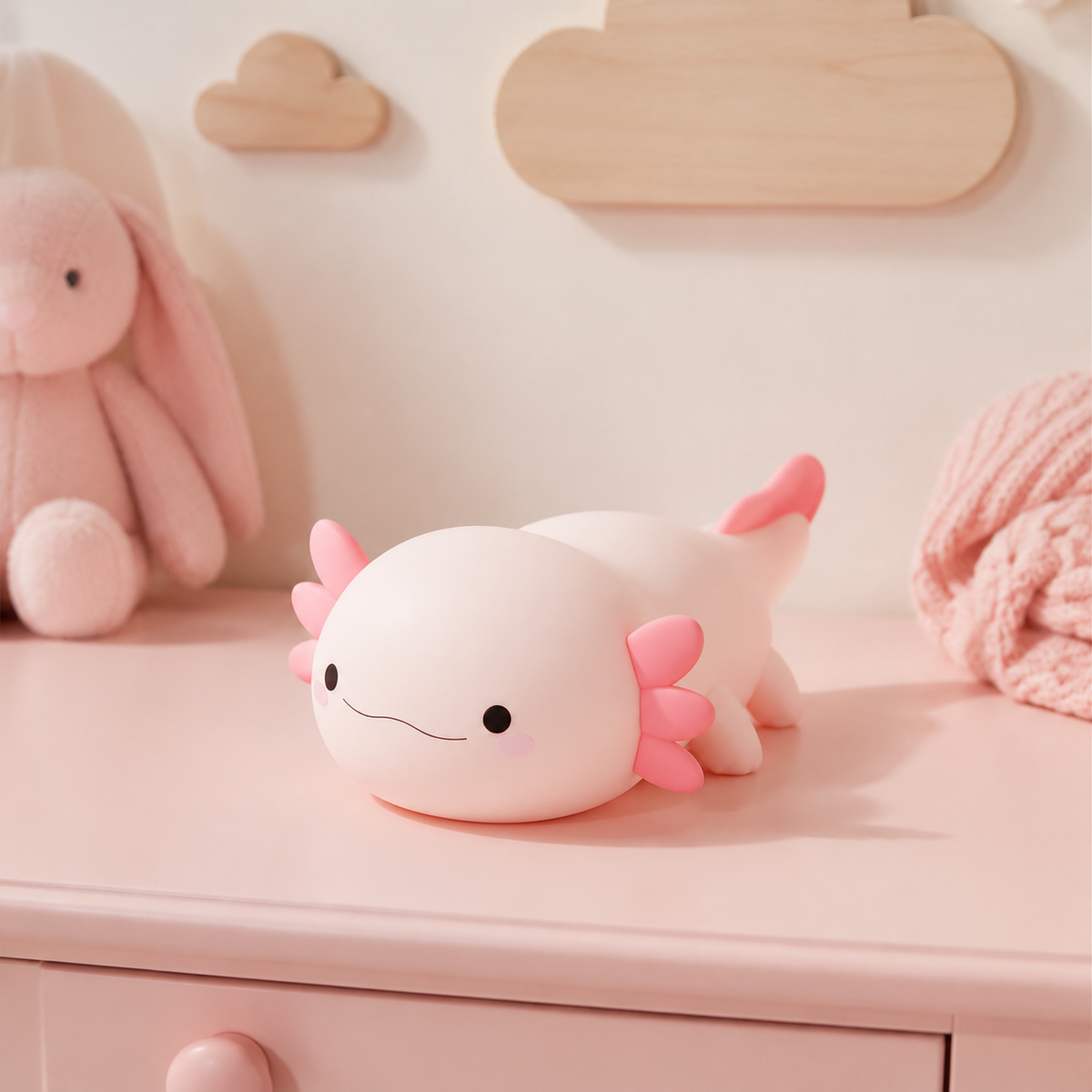 Veilleuse Bébé en Silicone Rechargeable