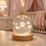 Veilleuse Boule Cristal 3D