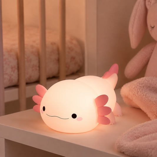 Veilleuse Bébé en Silicone Rechargeable