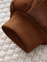 Cozy Pixies Bébé Garçon Bébé Fille Automne Et Hiver Décontracté Polyvalent Capuche Avec Oreilles Tridimensionnelles