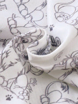 3 pièces "Brave Lion Baby" Top à manches longues pour tout-petits, pantalon avec imprimé lion et chapeau avec oreilles, léger et doux, convient pour le printemps/automne ou les couches, ensemble confortable