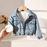 Veste en Jean fourré