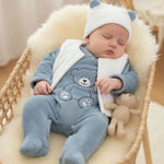 Pyjamas bleu ours