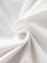 SHEIN 1 pièce Combinaison pour bébé fille nouveau-né, mignonne et douce, motif carreaux blanc et rouge avec renne, manches longues, col rond, coupe régulière, hiver, vacances, fermeture à boutons-pression