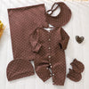 Lot 5 Pièces Bébé Pois