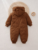 Cozy Pixies Bébé Garçon Bébé Fille Automne Et Hiver Décontracté Polyvalent Capuche Avec Oreilles Tridimensionnelles
