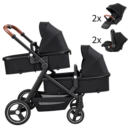 Simil-R | Poussette Double Évolutive