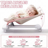 Berceau à bascule 3-en-1 pour bébé - Berceau à bascule réglable pour l'alimentation, le jeu et le sommeil, avec plateau amovible et piano, 41×81×61 cm, pour bébés de 4 à 24 mois - Capacité de charge : statique 50 kg, dynamique 30 kg - AliExpress 1501