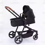 Outdoor Double-seat Baby Stroller, Multifunctional 3-in-1 Baby Stroller,with Two Child Car Seats
