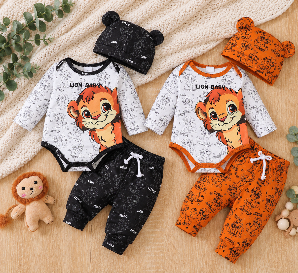 Ensemble Bébé Lion