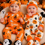 Combinaison & Bonnet Halloween Bébé