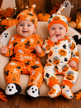 Combinaison & Bonnet Halloween Bébé