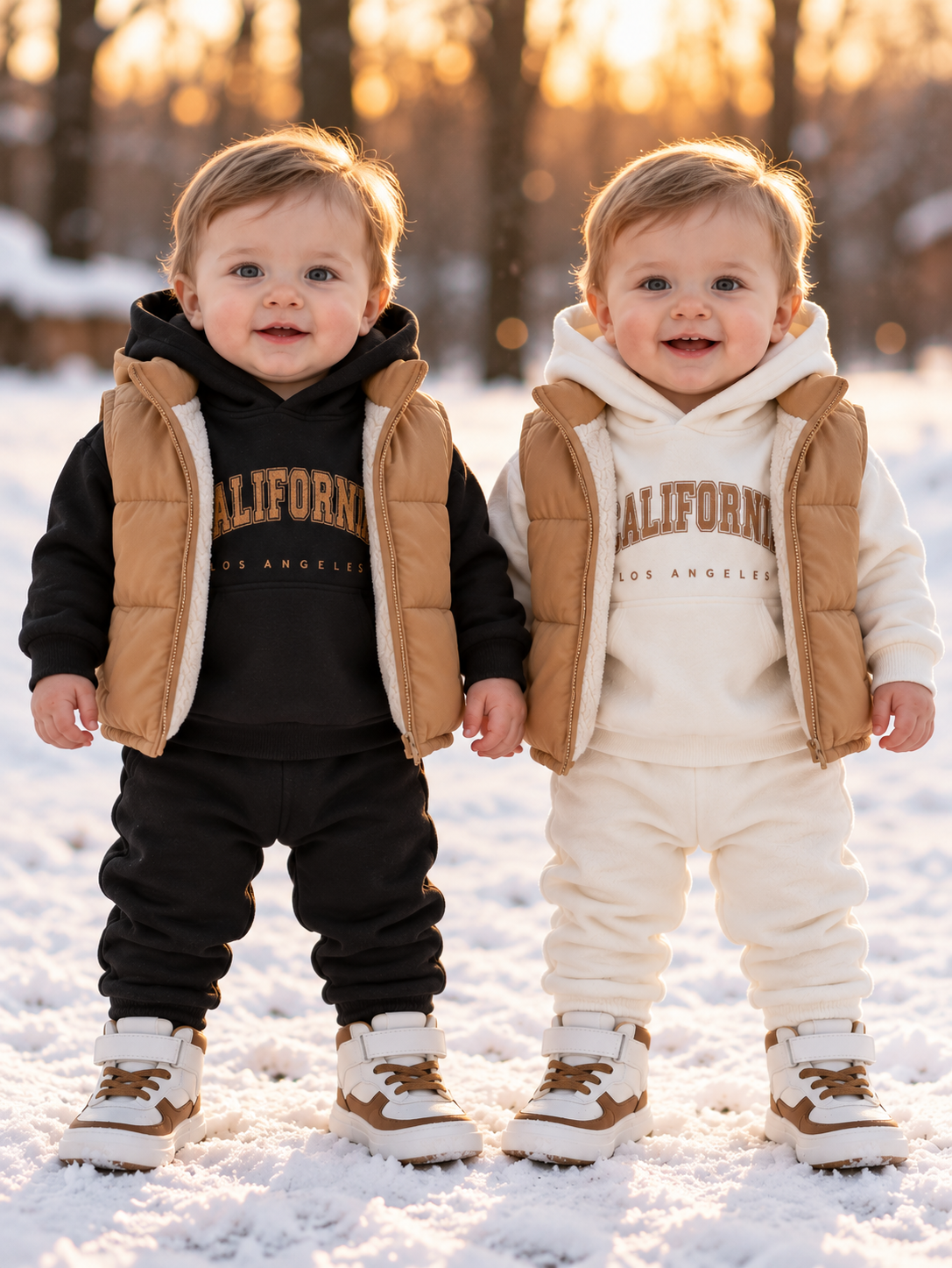 Ensemble gilet + survet