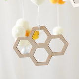 Mobile Bébé Petites Fleurs et Abeilles