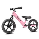 Vélo d'équilibre pour bébé de 18 mois à 5 ans, vélo d'équilibre pour enfants avec poignée antidérapante, siège en PU souple et réglage de la hauteur du guidon