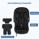 Infant Baby Car Seat Newborn 0-12 Months Max 12kg Sun Canopy Padded Seat 3-Point Safety Belt Side Protection I-Size Baby Car Sea