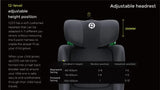 Multi Age Baby Car Seat ISOFIX 360 Degree Rotation ECE R129 Certified Child Safety Seat 5 Point Shock Protection