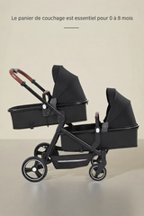 Simil-R | Poussette Double Évolutive