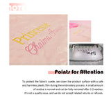 Personalised Baby Gift Set with 4 Pcs Embroidered Name Hooded Towel Accessery for Baby Shower Gift Newborn Holiday Present