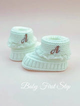 Personalised Baby Gift Set with 4 Pcs Embroidered Name Hooded Towel Accessery for Baby Shower Gift Newborn Holiday Present