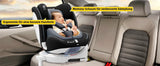 AP03 KL005 Child Seat Baby Car Seat 360° Rotatable ISOFIX ECE, 0-12 Years / 9-36 kg / 5-point Belt / 40-150cm
