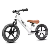 Vélo d'équilibre pour bébé de 18 mois à 5 ans, vélo d'équilibre pour enfants avec poignée antidérapante, siège en PU souple et réglage de la hauteur du guidon