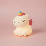 Veilleuse Bébé Fille Petite Licorne