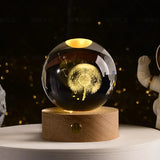 Veilleuse Boule de Cristal 3D pour Chambre de Bébé