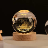 Veilleuse Boule de Cristal 3D pour Chambre de Bébé