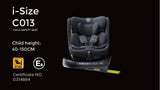 Multi Age Baby Car Seat ISOFIX 360 Degree Rotation ECE R129 Certified Child Safety Seat 5 Point Shock Protection
