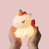 Veilleuse Bébé Fille Petite Licorne