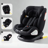 Multi Age Baby Car Seat ISOFIX 360 Degree Rotation ECE R129 Certified Child Safety Seat 5 Point Shock Protection