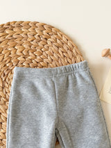 SHEIN Ensemble Sweat-shirt à manches longues et pantalon avec motif de dessin animé mignon pour bébé nouveau-né garçon/fille automne/hiver