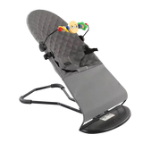 Berceau à Bascule Bébé Transat Inclinable Pliable avec Jouets