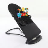 Berceau à Bascule Bébé Transat Inclinable Pliable avec Jouets