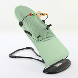 Berceau à Bascule Bébé Transat Inclinable Pliable avec Jouets