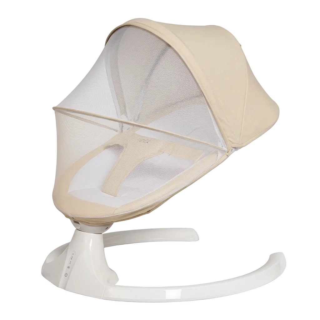 Berceau à Bascule Électrique pour Bébé Transat Inclinable