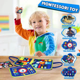 Busy Board Bébé Jouet Sensoriel Montessori d'Éveil Éducatif