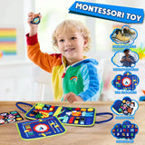 Busy Board Bébé Jouet Sensoriel Montessori d'Éveil Éducatif