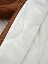 Cozy Pixies Bébé Garçon Bébé Fille Automne Et Hiver Décontracté Polyvalent Capuche Avec Oreilles Tridimensionnelles