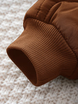 Cozy Pixies Bébé Garçon Bébé Fille Automne Et Hiver Décontracté Polyvalent Capuche Avec Oreilles Tridimensionnelles