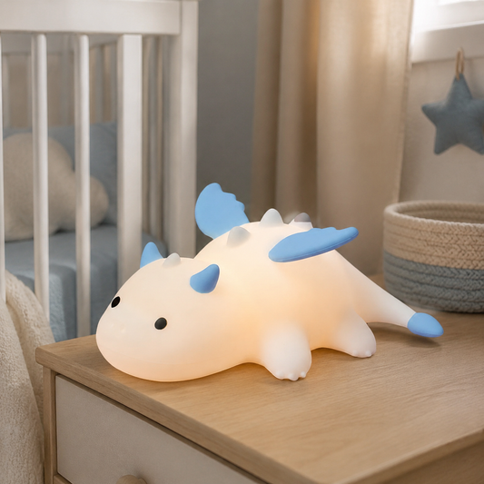 Veilleuse Bébé Dragon Rechargeable – 2 Couleurs