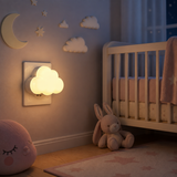 Veilleuse Bébé Nuage à Capteur Crépusculaire