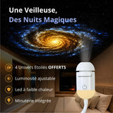 Veilleuse ciel apaisant, lampe de chevet et d'ambiance étoilée
