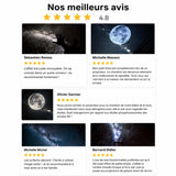 Veilleuse ciel apaisant, lampe de chevet et d'ambiance étoilée