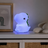 Veilleuse Bébé Dinosaure en Silicone Rechargeable