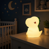 Veilleuse Bébé Dinosaure en Silicone Rechargeable